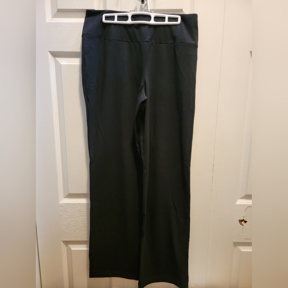Compression Tummy Control Black Pants Workout Size L‎